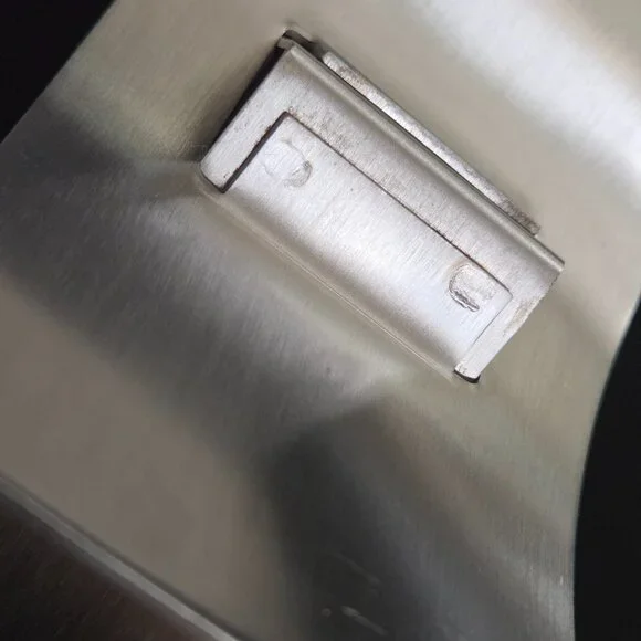 ZACK Rare Retired Stainless Coffee Filter Napkin Holder GERMANY Geometric Modern - Picture 11 of 16